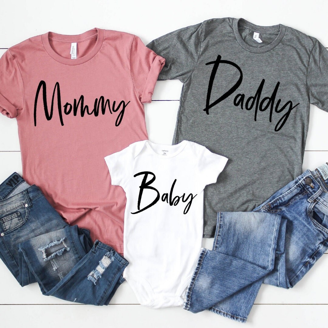 Mommy Daddy Baby SVG Bundle Svg Cricut Cut Files Svg Cut File - Etsy