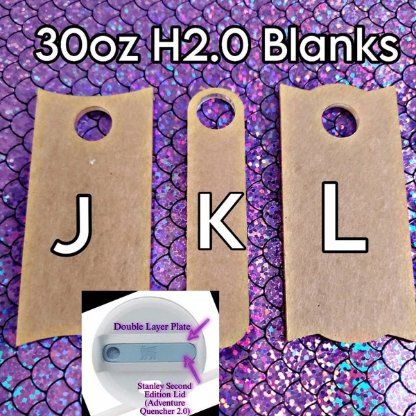Acrylic blanks for Stanley 30oz H2.0 Tumbler