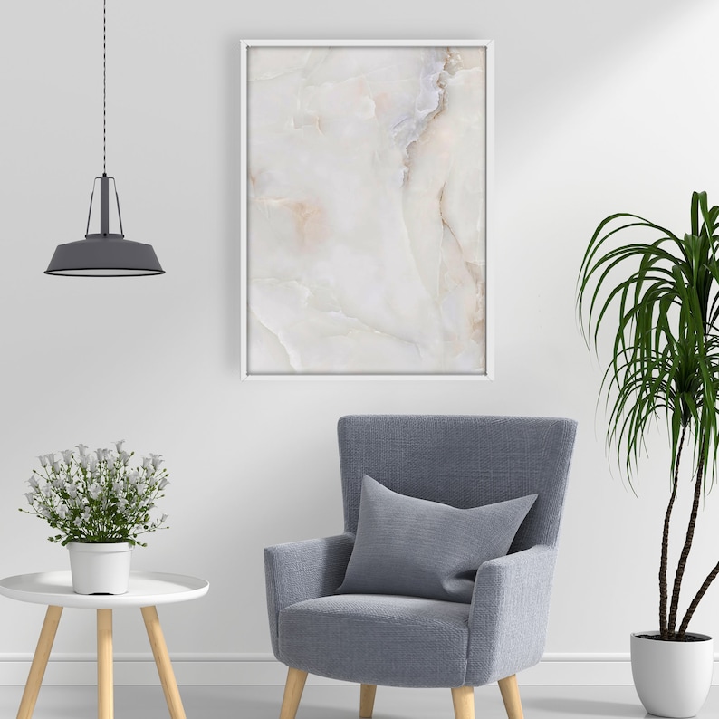 Marble Wall Art Abstract Print Contemporary Art Marble Etsy