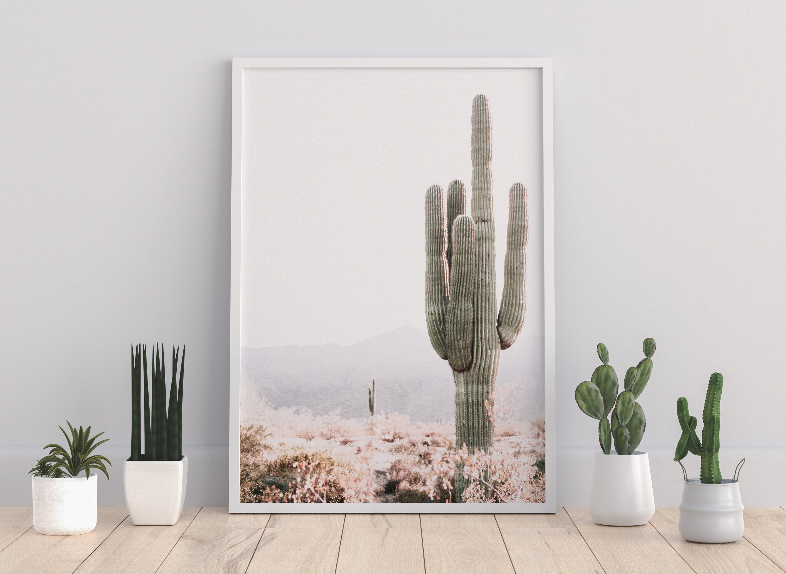 Set of 3 Desert Prints Arizona Desert Wall Art Set | Etsy
