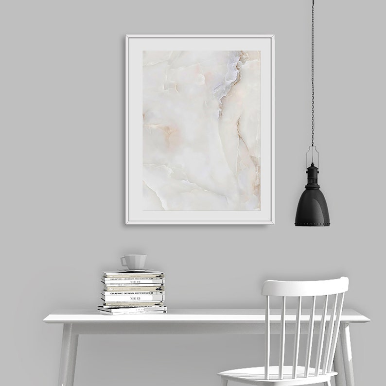 Marble Wall Art Abstract Print Contemporary Art Marble Etsy