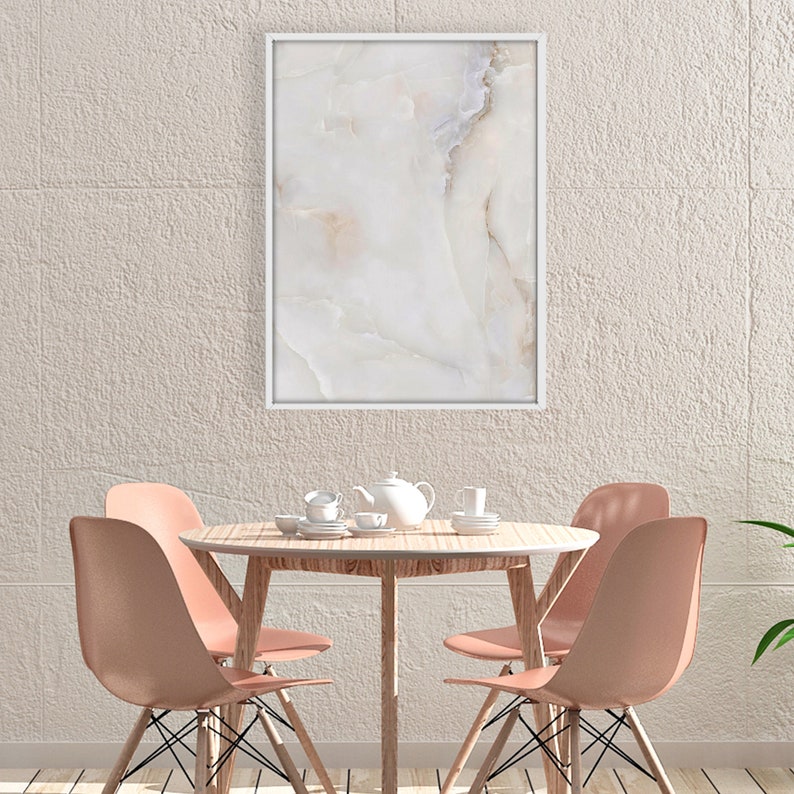 Marble Wall Art Abstract Print Contemporary Art Marble Etsy