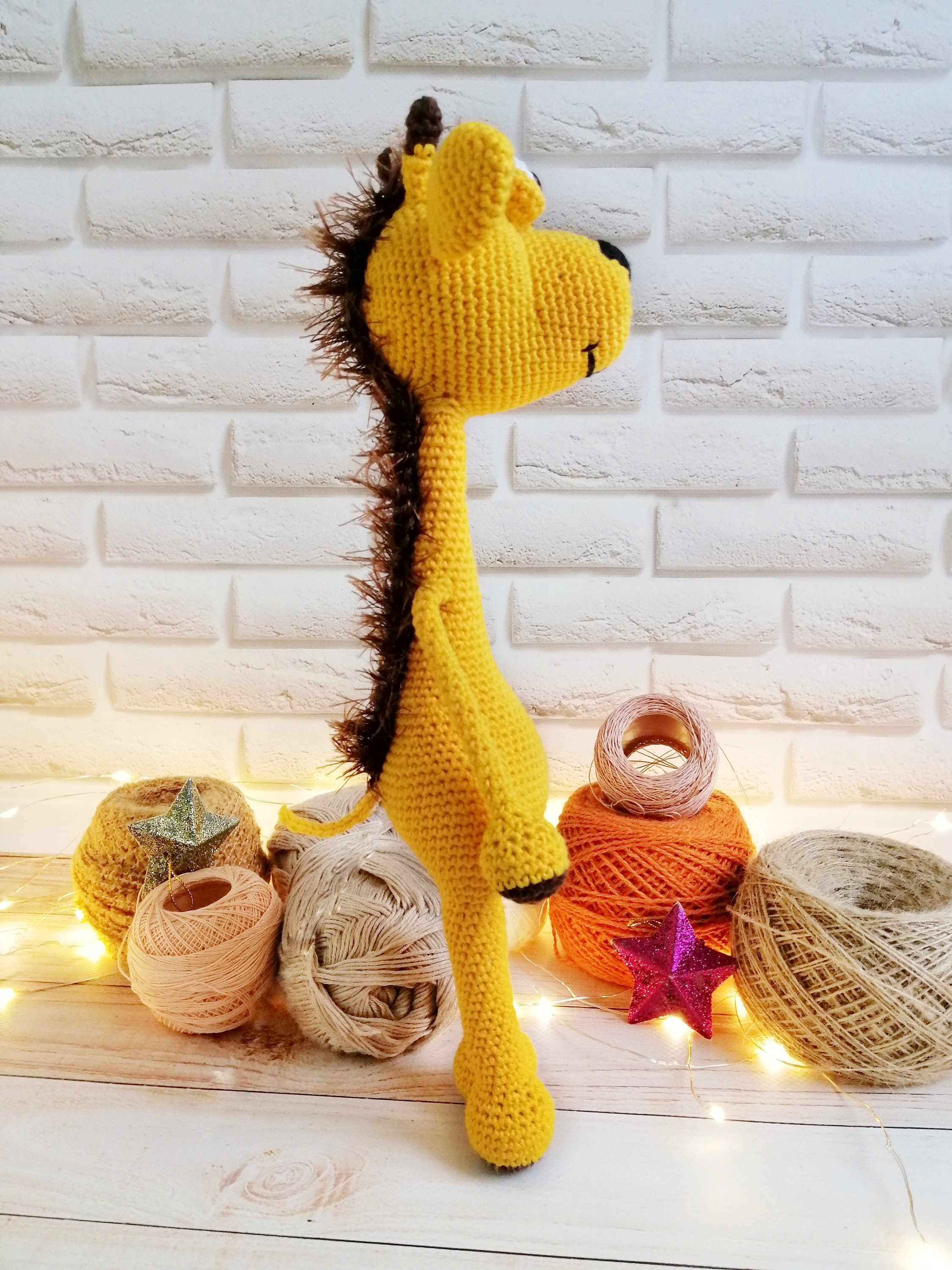 Giraffe baby toy stuffed animal baby gift baby safari Etsy