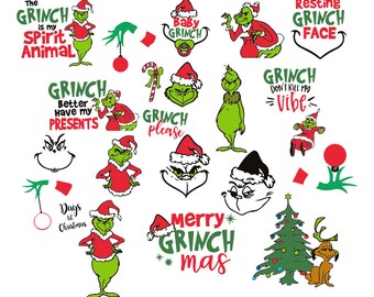 Download Grinch svg | Etsy