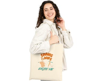 WIPS and Chains Cotton Canvas Tote Bag