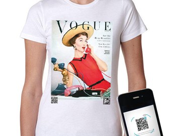 Vogue tshirt | Etsy Italia