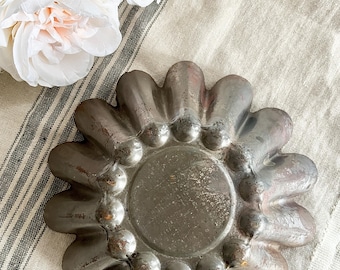 ヴィンテージ　Tournus 鍋 Set of 5 Vintage TOURNUS French Copper Pans – Cast Iron Handles