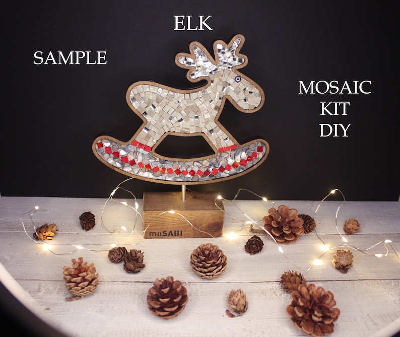 Christmas DIY kit Craft kit for Adults Craft kits ELK Etsy