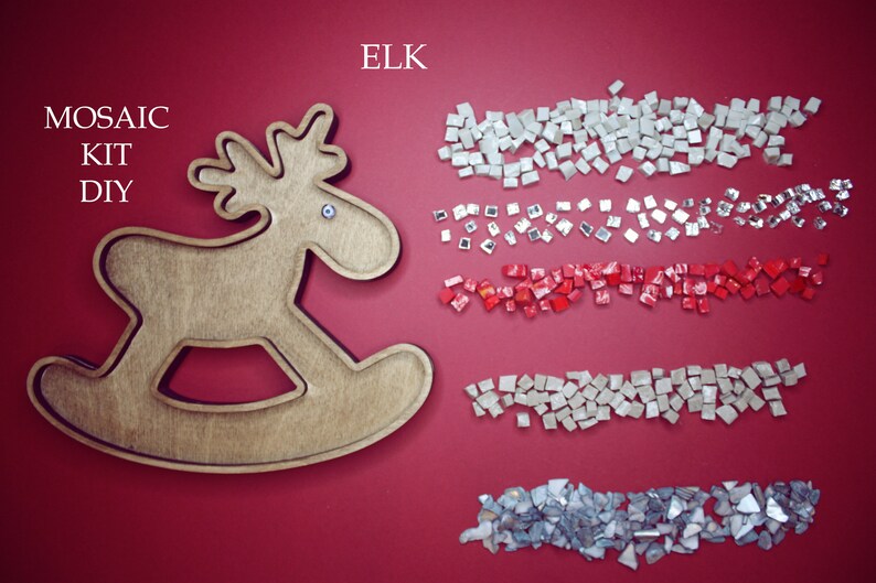 Christmas DIY kit Craft kit for Adults Craft kits ELK Etsy