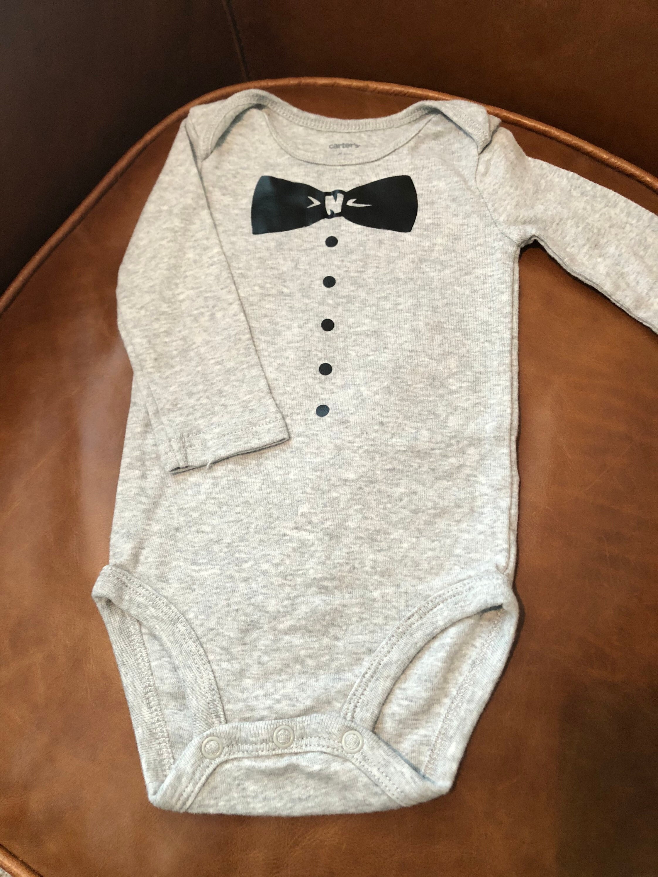 Onesie Tuxedo Etsy