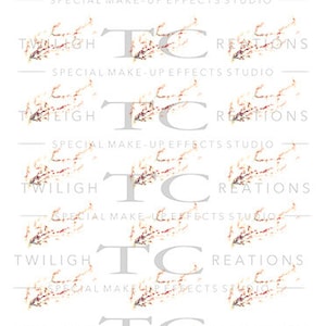 Temporary Tattoo - Vessels Veins - Single Design 12