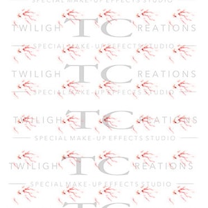 Temporary Tattoo - Vessels Veins - Single Design 01