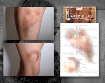 Temporary Tattoo - Bruises 3C - SFX Tattoo