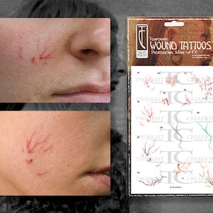 Temporary Tattoo - Vessels Veins - SFX Tattoo