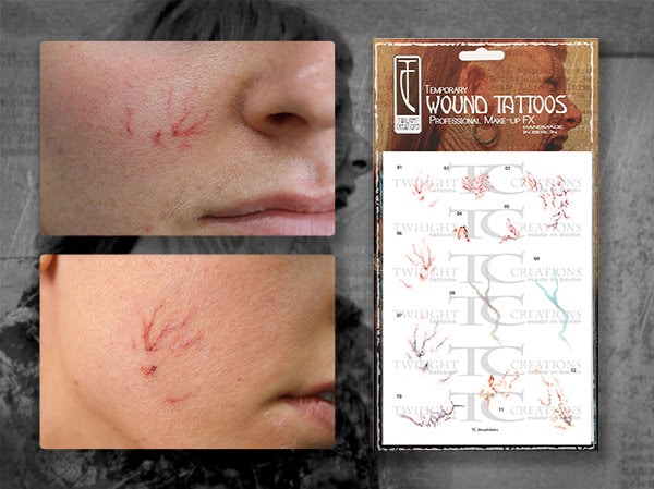Temporary Tattoo - Vessels Veins - SFX Tattoo