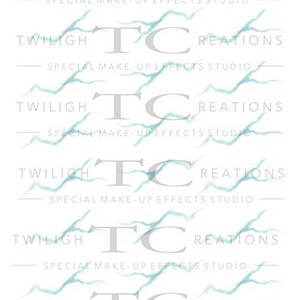 Temporary Tattoo - Vessels Veins - Single Design 09