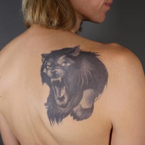 Temporary Tattoo - Wolf