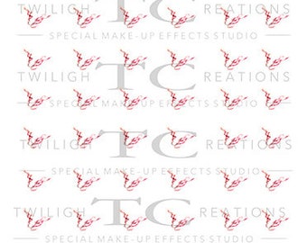 Temporary Tattoo - Vessels Veins - Single Design 05