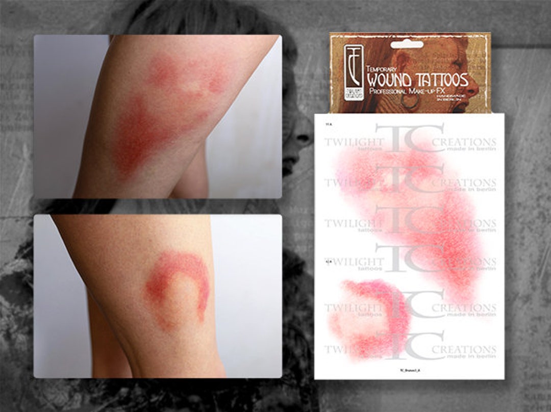 Temporary Tattoo Bruises 3A SFX Tattoo