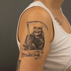Temporary Tattoo - Skull