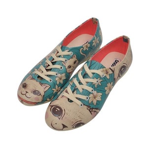 Dogo Mappa Mundi Fantastic Beast Women/'s Sneakers