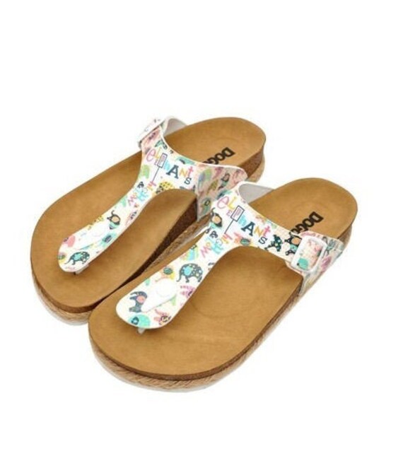 DOGO Women Mambo Sandals Vegan Slippers Summer Flatform | Etsy