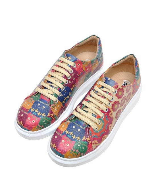 vegan leather trainers