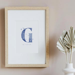 Stampa personalizzata del nome - Segno zodiacale - Zodiaco