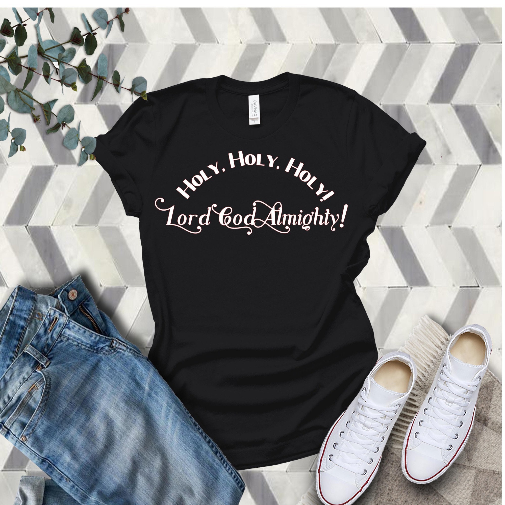 Holy Holy Holy Lord God Almighty SVG Bible Verse Svg Etsy