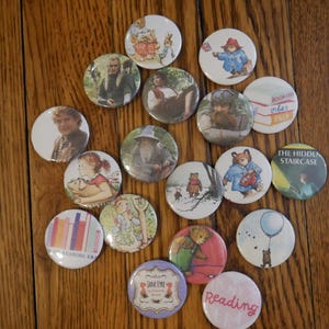 Book Lover Pins