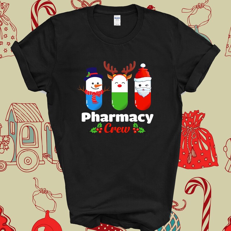 Christmas Pharmacy Crew / Shirt / Tank Top / Hoodie / | Etsy