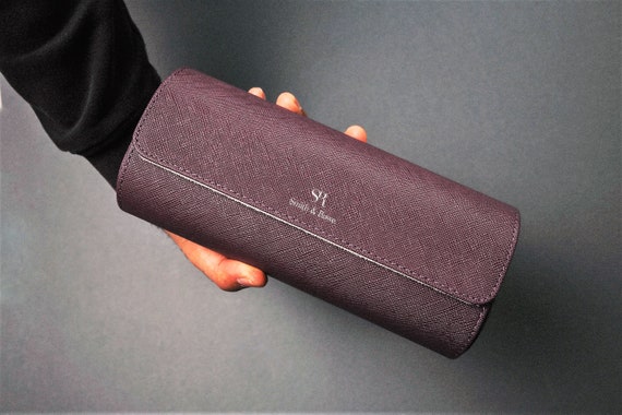 Scatola Porta Orologi Uomo, Viaggio Portatile Leggero Elegante In Pelle PU 10 Slot Orologio Organizzatore Scatola Cerniera Titolare Orologio Da Polso Display Custodia Regalo Elegante Orologi Espositor