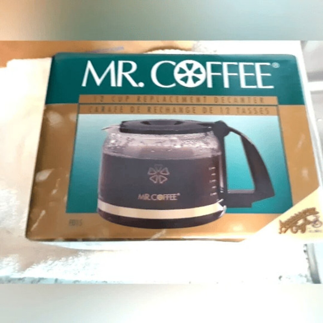 Mr. Coffee 12 Cup Replacement Decanter PD15 From 1997 New Made in USA Etsy
