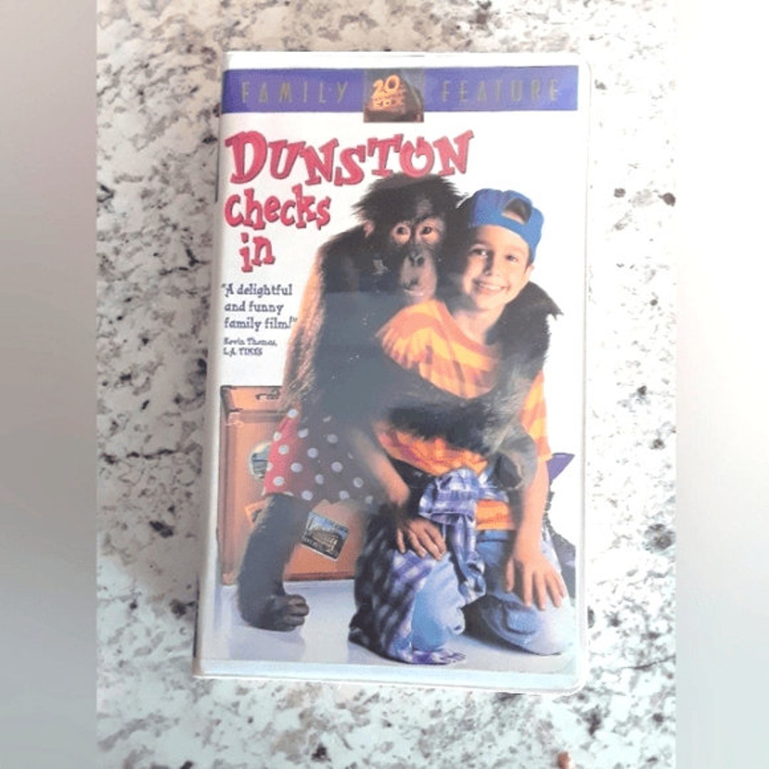 Dunston Checks in VHS Tape Family Movie Etsy