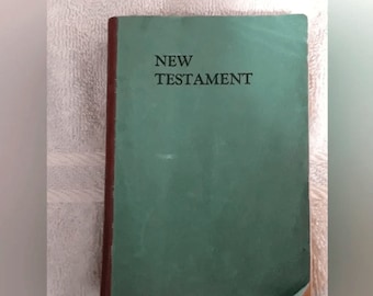 Vintage New Testament Pocket Size American Bilble Soceity 1928