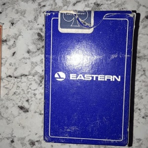 Lot of Vintage Playing Cards Eastern Airlines Las Vegas Fun Capital image 3