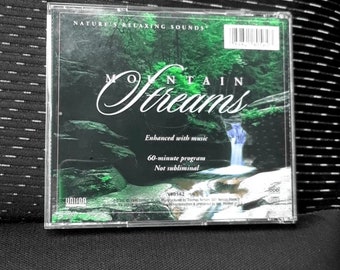 Mountain Streams Enhanced with Music Relaxation CD 60 minute