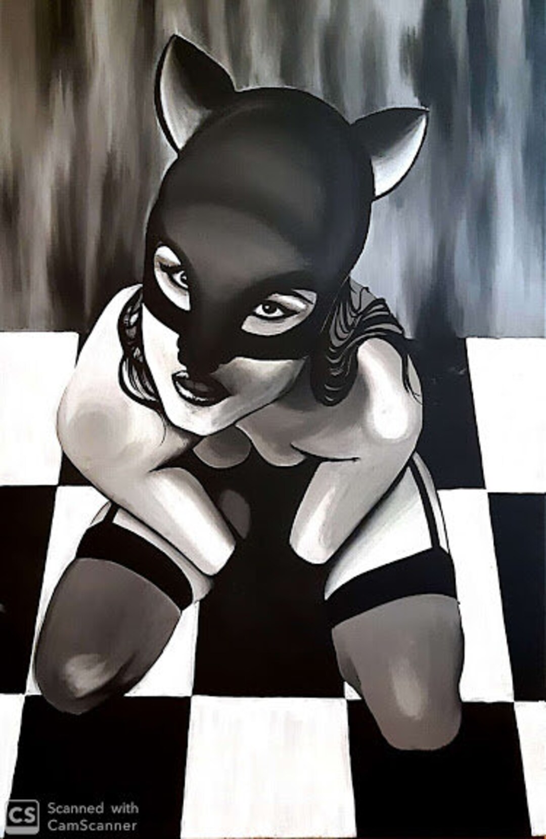 Original Canvas Bdsm Art - Etsy