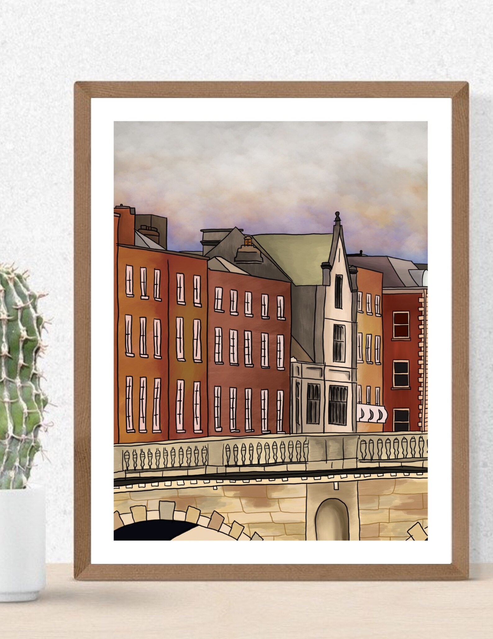 Print Dublin Ireland Etsy