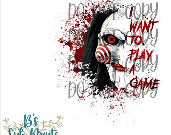 Want To Play A Game Etsy