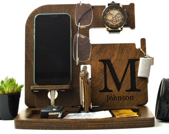 Nightstand Valet Etsy