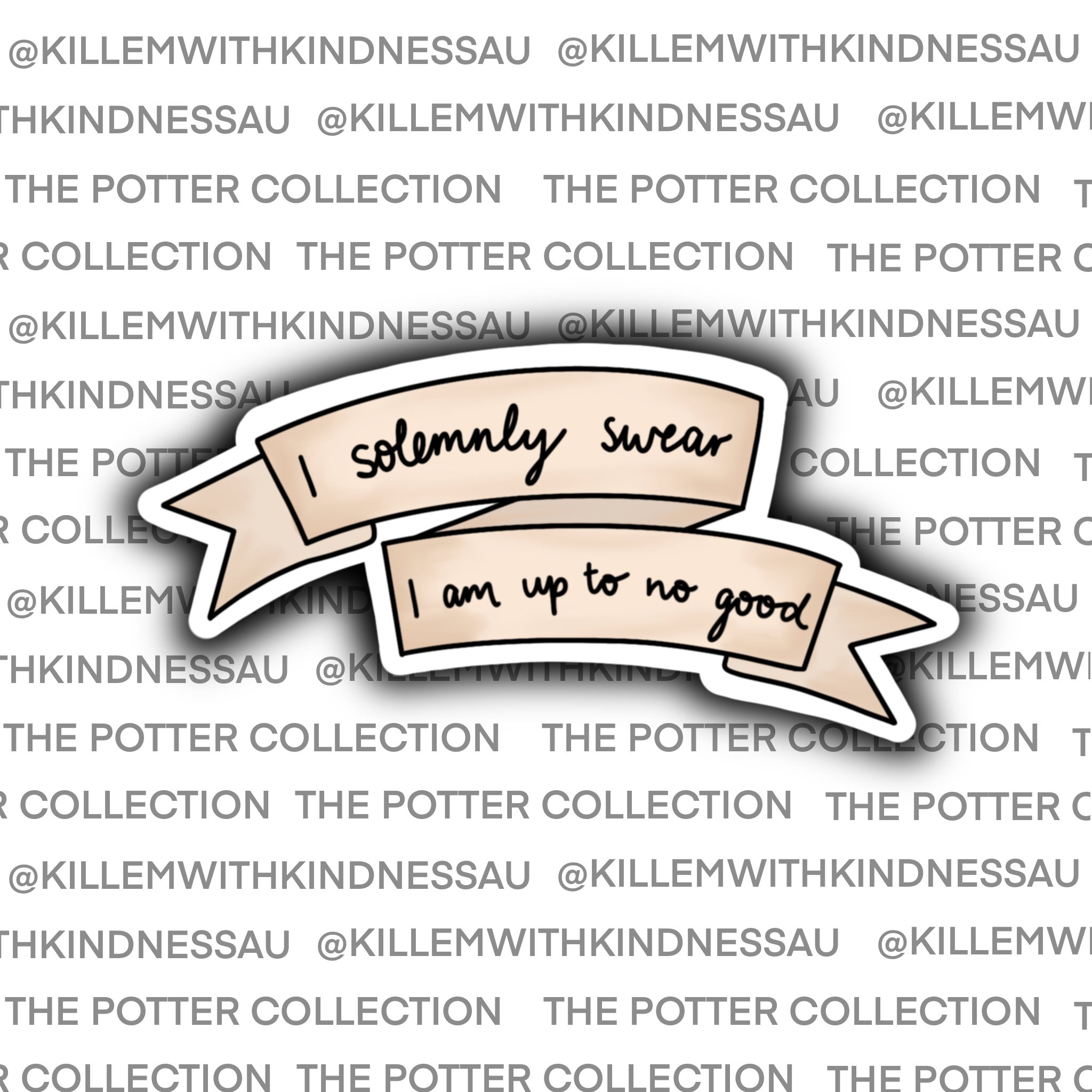 I Solemnly Swear Sticker | Etsy