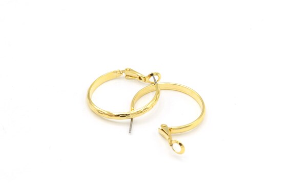 ピアス Key Ring Shaped Earrings #7129 Sparkly Butterfly Flatback Earring – J&CO Jewellery