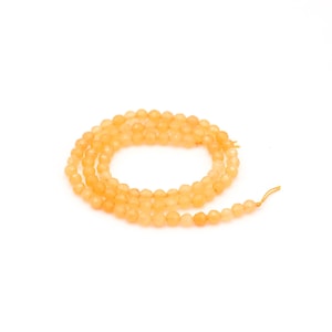 4mm Micro Faceted Natural Beads, Natural Stone Beads, Gemstone Round Beads, Beading Supplies, Bracelet Making, GEM-103