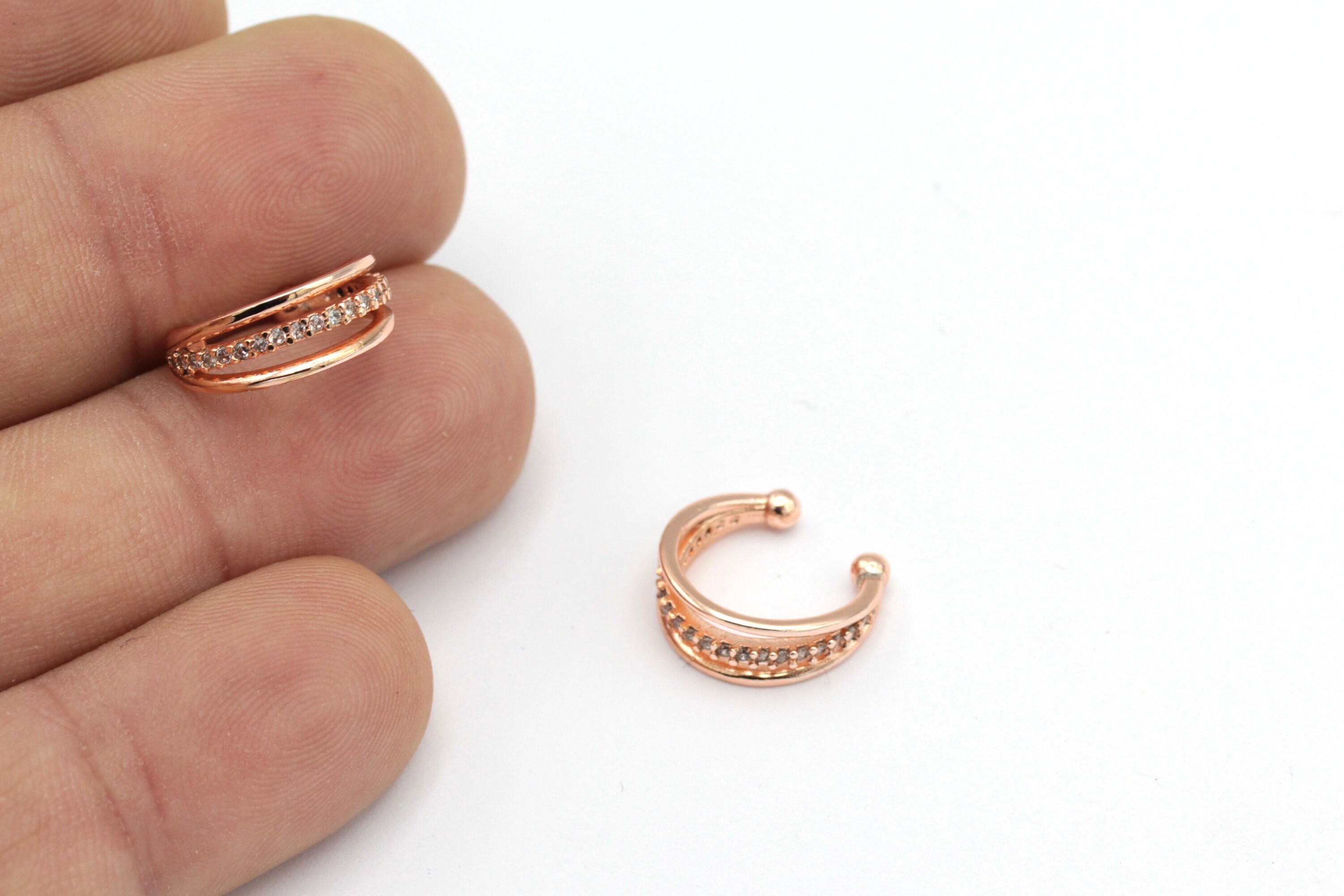 Rose gold ear cuff Clearance