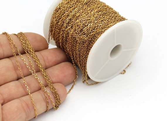 Feet Mm)flat Mesh Chain, Bulk Lot Chain, Wire Chain