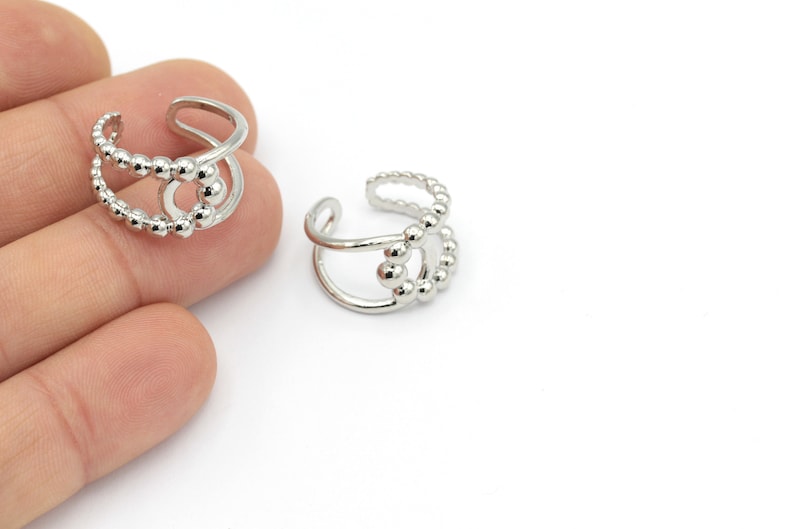 Silver Plated Adjustable Rings Whosale Rings RNG-35 Ring Settings 1 Pcs Rings For Womens Ball Rings Fashion Rings