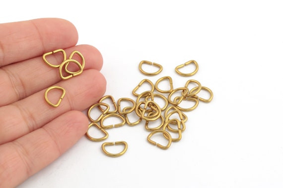 SOFPLATE Lot De 600 Anneaux Fendus Double Boucle 6 Mm Or Et Argent – Connecteurs Solides En Laiton Pour Bijoux, Porte-clés Et Créations DIY