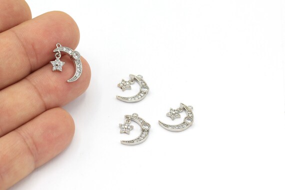 スタージュエリーピアスSWINGING MOON PIERCEDEARRINGS DIAMOND MOONLIGHT PIERCED EARRINGS(2ZP1081)K18 ピアス