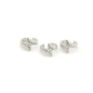 Silver Plated Twisted Ear Cuff, Ear Cuff, Minimalist Ear Cuff, Ear Cuff Non Pierced, Cartilage Earrings,1Pcs(13mm),KP-260